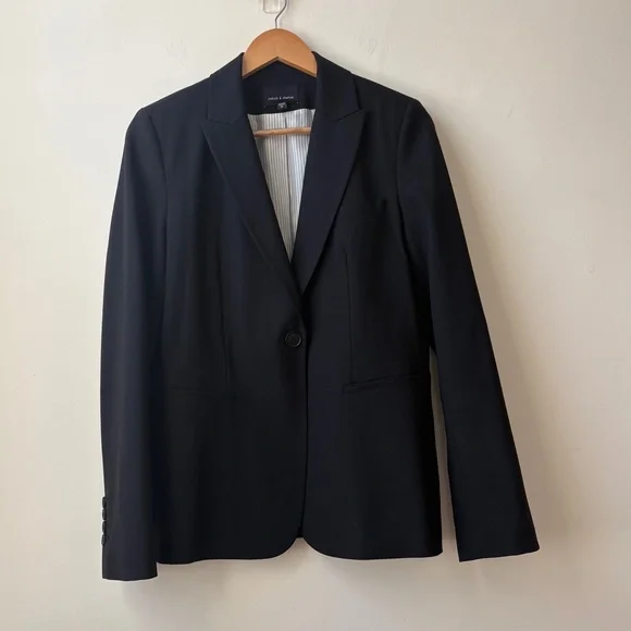 🇨🇦 Judith & Charles Lightweight Wool Blazer - Picture 9 of 10